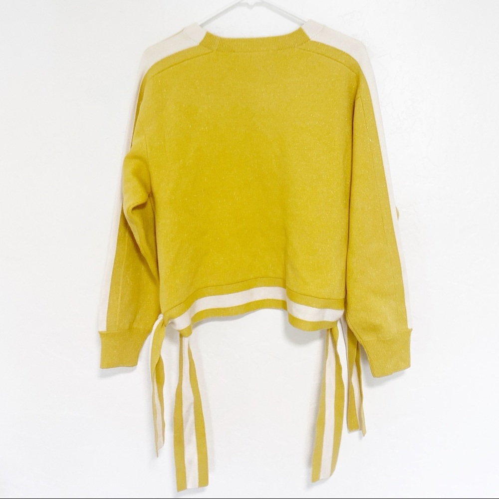 Sally Lapointe Side Tie Sweater - Picture 4 of 6